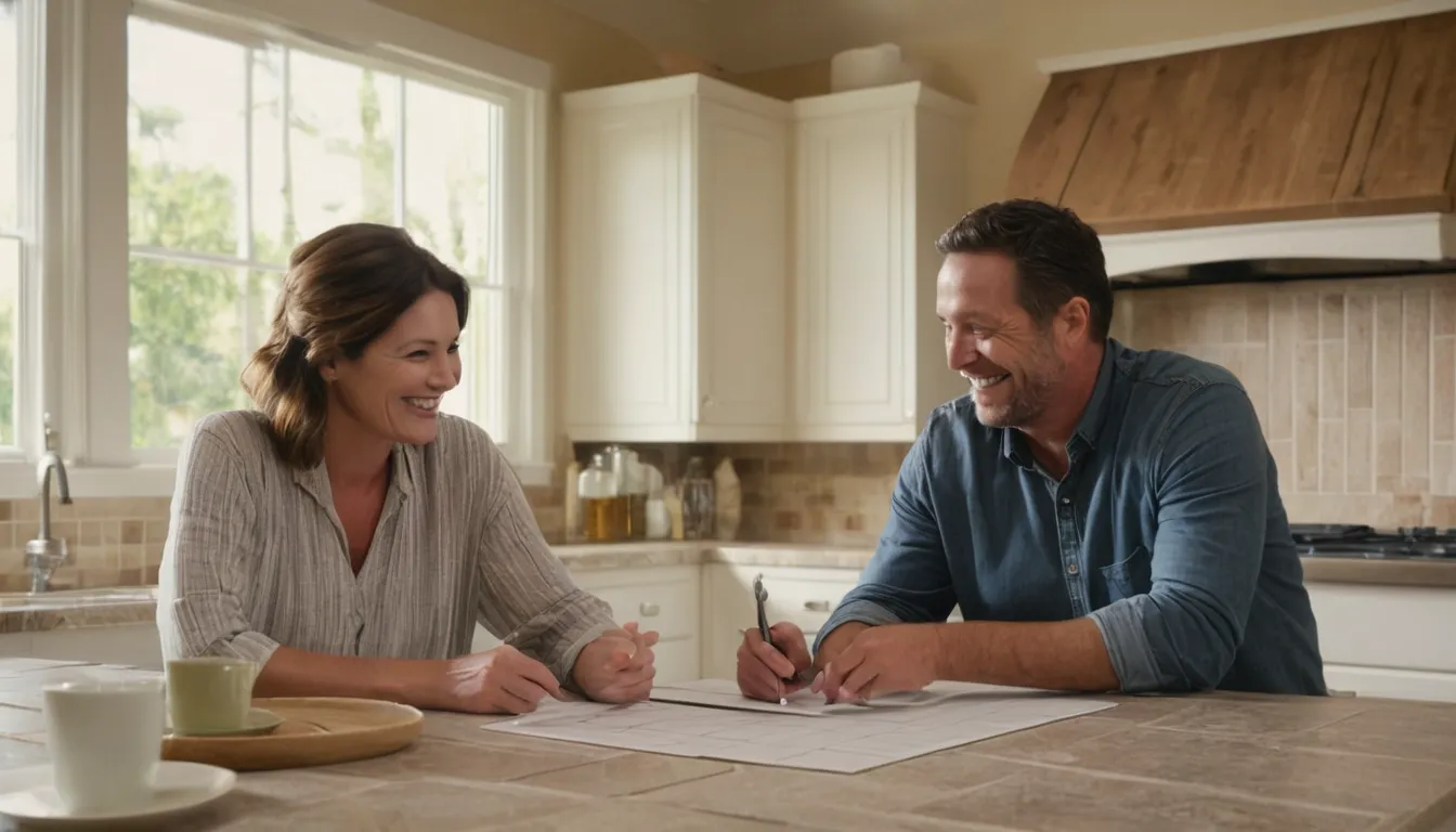 A homeowner talking with a local provider about bathroom options in the American Canyon area